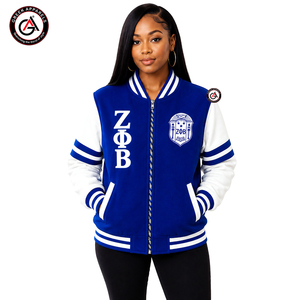 Veste bomber brodée pour femmes de la sororité Zeta Phi Beta |   Veste de course personnalisée ZPB Sorority sublimée, 100% fibre de bambou - Product Image 4