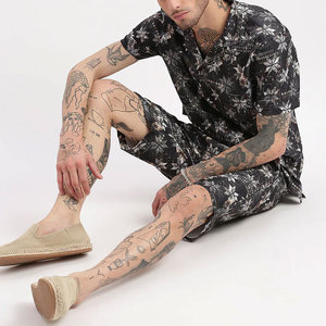 Factory Direct Supply Newest Style <b>Men</b> Printed T-<b>Shirt</b> & Shorts Set Fashionable Product Street Wear <b>Beach</b> T-<b>Shirt</b> & Shorts Set - Product Image 4