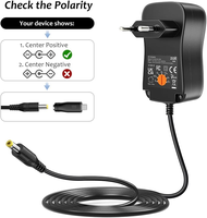 Adaptador de Corriente Universal AC-DC de 36W, Multivoltaje 3V 4.5V 5V 6V 7.5V 9V 12V 3A con 10 Puntas DC para Electrónica del Hogar