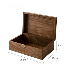 Handmade Acacia Wood Lockable Jewelry <b>Box</b> Modern Decorative <b>Storage</b> <b>Box</b> Wholesale Factory Price for Retailers - Product Image 2