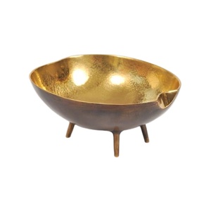Recién llegado, diseño elegante, cuenco para servir comida de Ramadán, cuenco de cobre de calidad creativa para accesorios de cocina a un precio asequible - Product Image 1