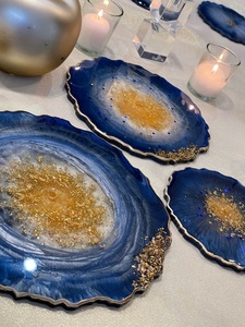 แท่นวางเค้กทรงกลม 3 ชั้น Artizon Studio Geode Resin ทำความสะอาดด้วยมือเท่านั้น - Product Image 3