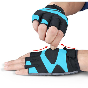 Guantes de Ciclismo de Ajuste Cómodo con Acolchado Adicional en la Palma, Guantes de Ciclismo de Medio Dedo para Ciclismo de Montaña y Uso Diario en la Ciudad - Product Image 4