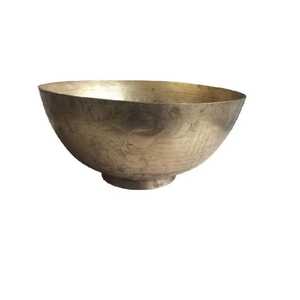 Modern Silver Pedestal Bowl Square Base High Polish Metal Fruit Salad Serving Basin Luxury Hotel Tableware Centerpiece - Product Image 6
