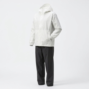 Conjunto de 2 Piezas de Traje Impermeable Cortavientos, Trajes con Cremallera, Chaqueta y Pantalones Impermeables con Capucha Personalizados - Product Image 1
