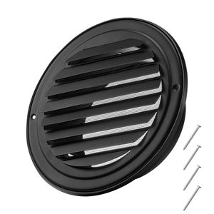 Copertura per Ventilazione a Parete in Acciaio Inox Premium da 6 Pollici, Griglia Rotonda per Condizionatore con Schermo di Protezione Integrato - Product Image 1
