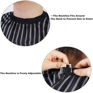 Prix de gros, cape de barbier de bonne qualité, imperméable, anti-poussière, personnalisée, élégante, de qualité supérieure, prix raisonnable. - Product Image 4