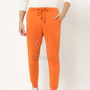 Hot Selling 100% Cotton Mid Waist Lightweight Men Gym Joggers Comfortable New Arrival for Sale - Product Image 2