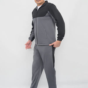 Conjunto Deportivo de Poliéster para Hombre, Traje Deportivo de 2 Piezas con Cremallera, Venta al Por Mayor, Personalizable - Product Image 5