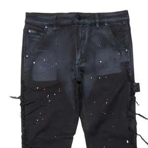 Pantalones Vaqueros de Mezclilla para Hombre, Corte Recto, Cierre de Botones, Ligeros, Casuales, Ajustados, Transpirables, Moda Urbana, Ropa de Exterior - Product Image 5