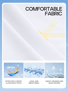 เสื้อแรชการ์ดสำหรับผู้หญิง UPF 50+ ป้องกันรังสียูวี แขนยาว มีกระเป๋า เหมาะสำหรับออกกำลังกาย เดินป่า และว่ายน้ำ - Product Image 4