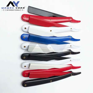 Navajas de Afeitar de Plástico de Alta Calidad con Mango, Tijeras para Cortar Vello Facial y de Garganta, Uso Profesional para Axilas, Venta al por Mayor - Product Image 2