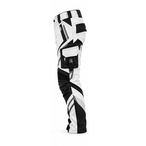 Pantalones de Motocross Cardura con Costuras Mixtas, Pedidos al Por Mayor, Logotipo Personalizado, Venta en Línea, Directo de Fábrica - Product Image 2