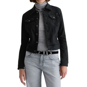 Chaqueta Vaquera con Cinturón para Mujer, Estilo Camionero, Proveedor Mayorista, Fabricación OEM ODM - Product Image 2