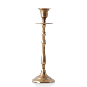 Chandelier en métal antique au design vintage élégant, support de bougie gothique en métal pour table de mariage de luxe et décoration intérieure - Product Image 5