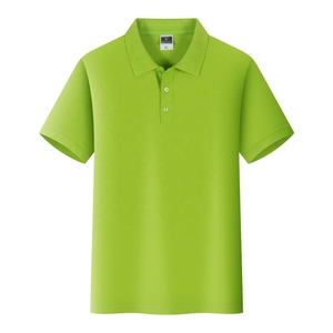 2025 unisexe coupe ajustée Golf pour Polo col rond Logo personnalisé respirant uni coton Polyester côtes manchette basculement grande taille hommes Jersey - Product Image 4