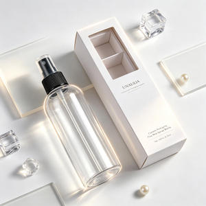 Vente en gros de flacons pompe ronds en plastique PET transparent de 200 ml pour lotion personnalisée, shampoing, soins de la peau, gel douche, fournisseur d'emballages cosmétiques - Product Image 6