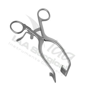 Medical Surgical Hospital Adson Self-<b>retaining</b> Cerebellar Retractor IAA SURGICAL INSTRUMENTS IAI-SR-50 Class II Instrument Set - Product Image 4