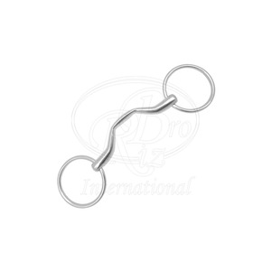 KK Correction Brida de Anillas Sueltas de Acero Inoxidable de 5.5 Pulgadas para Equitación Inglesa - Product Image 3