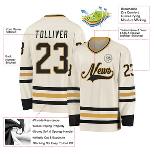 Uniformes Deportivos Personalizados para Hockey sobre Hielo, Camisetas de Equipo de Secado Rápido, Venta al Por Mayor - Product Image 3