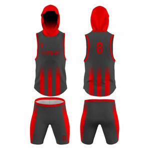 Maillots de football américain personnalisés PIHA SPORTS, réversibles, à capuche, compressifs, en polyester, pour enfants, 7v7, 20 modèles - Product Image 6