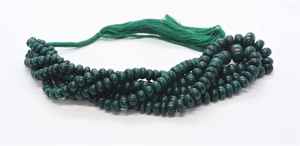 Cuentas Redondas Lisas de Esmeralda Natural AAA de 6-13 mm, Cuentas Redondas Lisas de Esmeralda de 16 Pulgadas, Cuentas de Piedras Preciosas de Esmeralda y Beryl para Joyería - Product Image 5