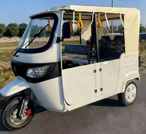 Prêt pour de longues trajets : Tricycle électrique solaire 5000W, moto tuk-tuk à trois roues - Product Image 1