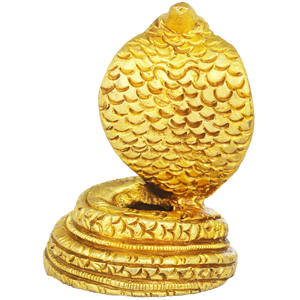 Escultura de latón Kundalini de 2 \ "hecha a mano para regalar hecha en India - Product Image 3