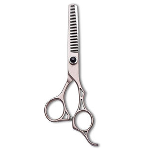 Custom Stainless Steel Thinning <b>Shears</b> for Hair Cutting and Salon Use - Product Image 6