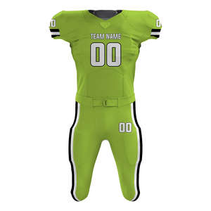 Uniformes de Fútbol Americano para Hombre, Nuevo Diseño, Transpirables, Venta al Por Mayor, Servicio OEM - Product Image 1