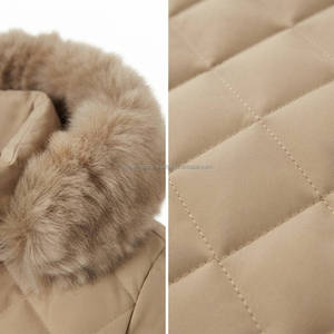 Women's Insulated Long Puffer Jacket Warm <b>Quilted</b> <b>Winter</b> Belted Coat Windproof Casual Parka OEM Wholesale Manufacturer - Product Image 3