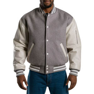Chaquetas Varsity para Hombre de Alta Calidad, Fabricadas en Fábrica, Embalaje Personalizado, Éxito de Ventas para la Temporada de Invierno, Cantidad al por Mayor Disponible en Línea - Product Image 1