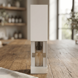 Boîte cadeau rigide magnétique pliable de luxe personnalisée en forme de livre |   Emballage de maquillage écologique laminé mat avec doublure en éponge - Product Image 2