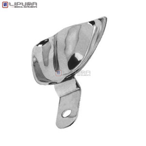 ถาดพิมพ์ฟันคุณภาพพรีเมียมพร้อมขอบ L Solid (ด้านล่าง, D) ทำจากสแตนเลสสตีล ทนความร้อนสูง ใช้ซ้ำได้ มีรูเจาะ - Product Image 5