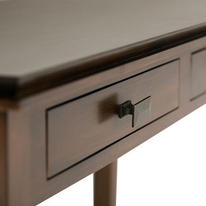 Tavolo Consolle Artigianale Marrone Russet - Product Image 5