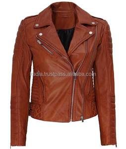 Women <b>leather</b> <b>jacket</b> / genuine - Product Image 6