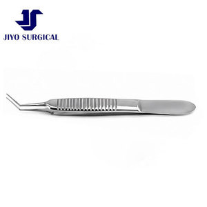 Pinzas de Capsulorhexis para Cirugía de Cataratas con Microincisión de Jiyo Surgical Co., Ejes Angulados Finos, Punta de 1.8 mm, Instrumento Quirúrgico - Product Image 4