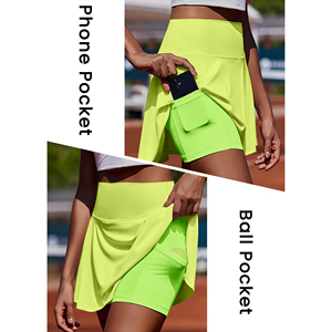 Premium Quality Ladies Tennis Skirt Moisture Wicking Performance Athletic Skort For Competition Professional Sportswear - Product Image 2