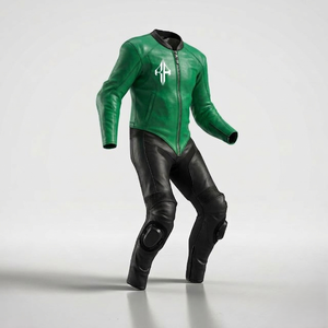 Traje de Motociclismo de Cuero Genuino para Invierno, Diseño Personalizado 2025, Calidad Premium, Trajes de Cuero para Motociclistas, Último Estilo - Product Image 3