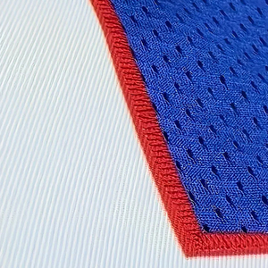 Tissu en maille respirant pour uniforme d'équipe, prix de gros, confortable, service OEM ODM, fabricant, impression personnalisée, évacuation de l'humidité - Product Image 6