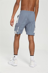Shorts de bain pour hommes à imprimé palme sur le devant, en Spandex/Polyester, séchage rapide, avec cordon de serrage – Vente directe usine - Product Image 4