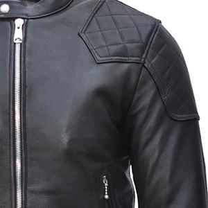 Veste en cuir véritable coupe-vent de haute qualité pour hommes pour les activités de plein air d'été et d'hiver vêtements de course de moto grande taille - Product Image 5
