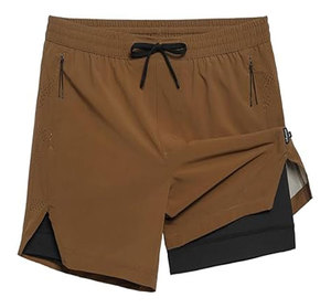 Men's Solid Color Block <b>Board</b> Shorts Side Stripe Drawstring Closure Quick Dry Eco-Friendly Breathable Spandex/Cotton Vintage - Product Image 5