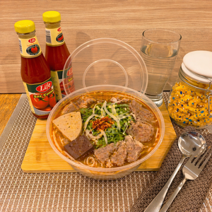 TW Bowl 1000ml <b>Microwave</b> PP Food Container <b>Lid</b> Reusable Freezer Safe Biodegradable Compostable Recyclable Eco-Friendly BPA - Product Image 2