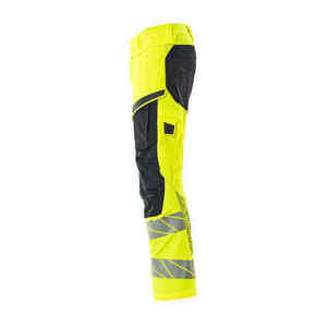 Pantalones de Trabajo Negros para Hombre 2026, Poliéster Resistente a la Abrasión, Certificación CE, Transpirables, Impresión Digital, Múltiples Bolsillos, Uniformes - Product Image 4