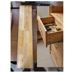 Modern Indoor Drawer Side Boards <b>Cabinet</b> Furniture Parts Kitchen Bedroom <b>Floorings</b> Stable Structure Finger Joint Solid Wood - Product Image 2