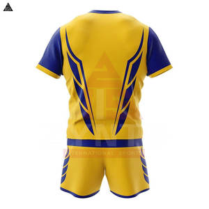 Uniforme de Rugby Sublimado Personalizado Estilo Mad Men, Conjunto de Uniforme de Rugby Transpirable, Uniforme de Rugby de Última Moda - Product Image 2