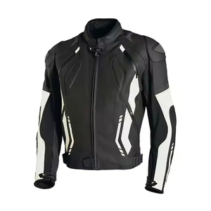 New Arrival Pu Sportswear <b>Racing</b> <b>Jacket</b> High Quality Custom Made Men Plus Size Motorcycle & Auto <b>Racing</b> - Product Image 3
