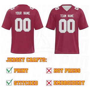 Servicios OEM, Jersey de Fútbol Americano Personalizado, Nuevo, Cosido, Transpirable, de Manga Corta, Camisetas de Rugby Cosidas - Product Image 3