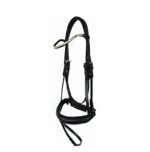 Brida para Caballo Ajustable Negra, Halter de Metal Resistente, Equipo Ecuestre - Product Image 6